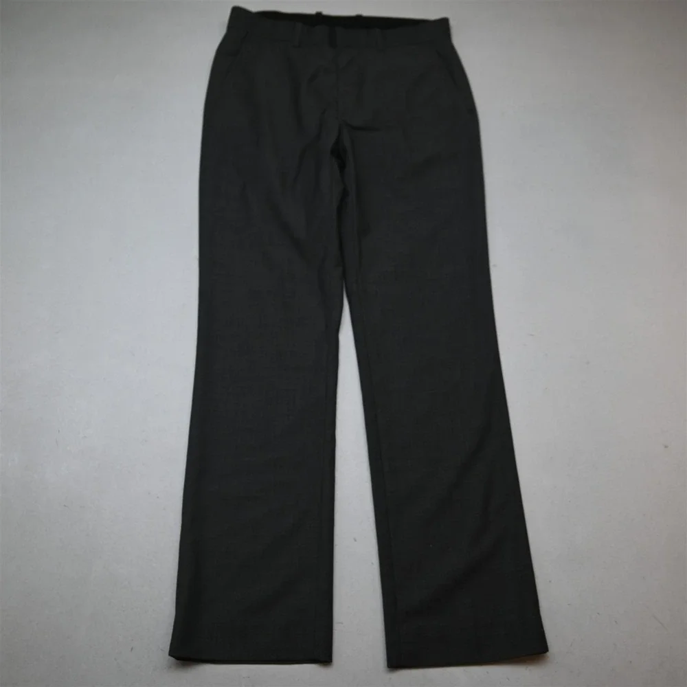 H&M 36R 30x32 Gray Stretch Regular Fit Mens Jacket Pants Suit